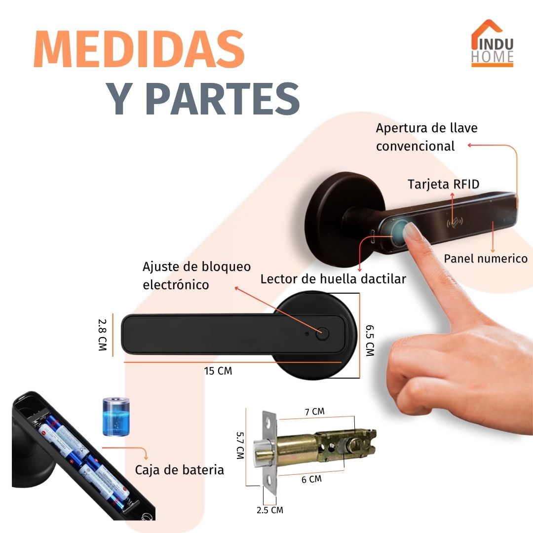 T1 - Cerradura Inteligente Tipo Manija