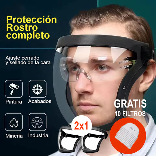 MÁSCARAS DE SEGURIDAD - COMPRA 1 LLEVA LA SEGUNDA GRATIS 😱
