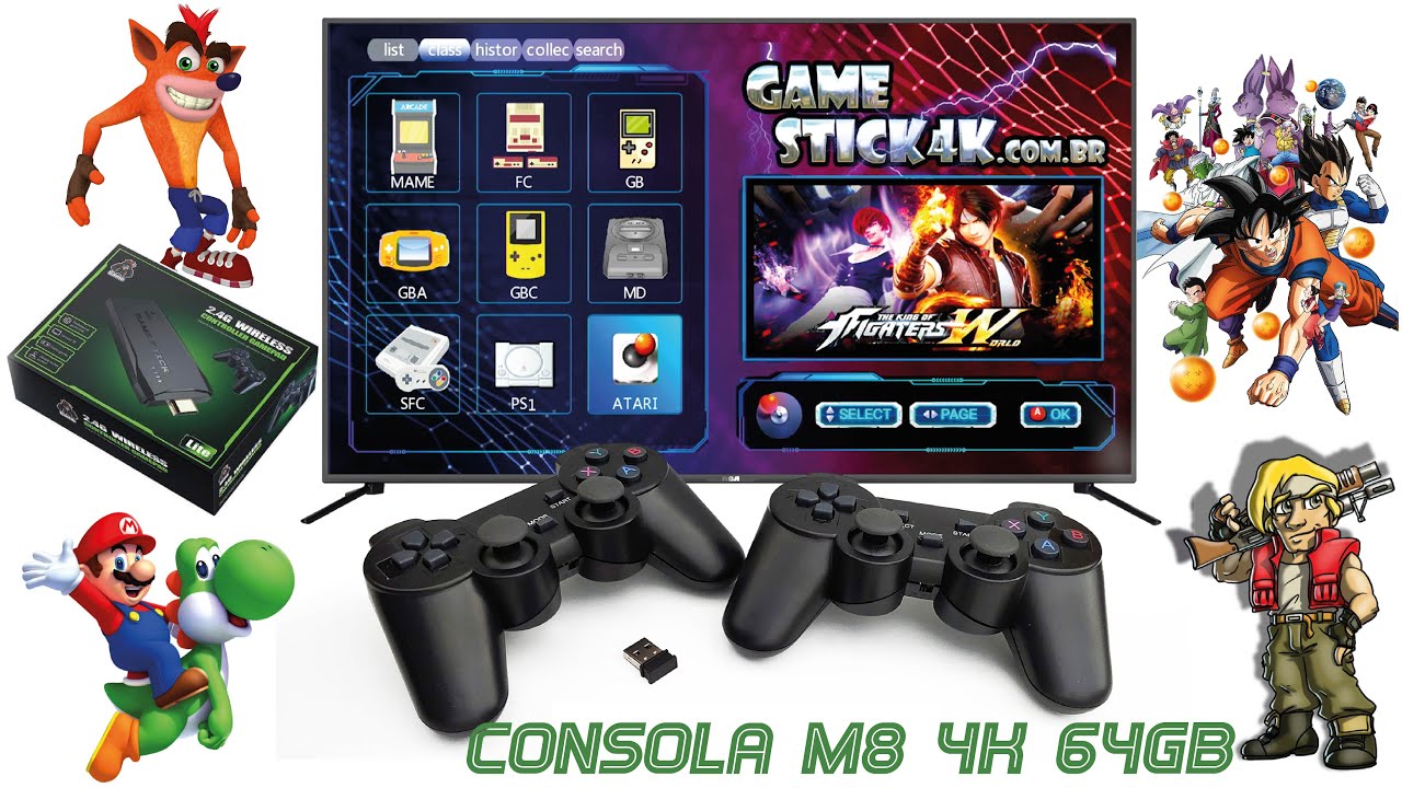 Consola de video juegos Retro M8